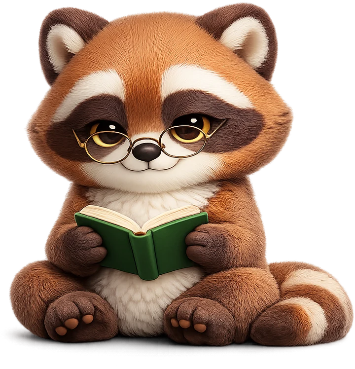 Tanuki — das lesende Maskottchen der Sprachlern-App